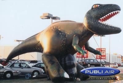 GENE the inflatable T Rex Dinosaur Rental